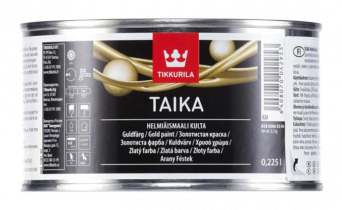 Pusiau blizgūs perlamutriniai dažai „Taika Helmiäismaali“